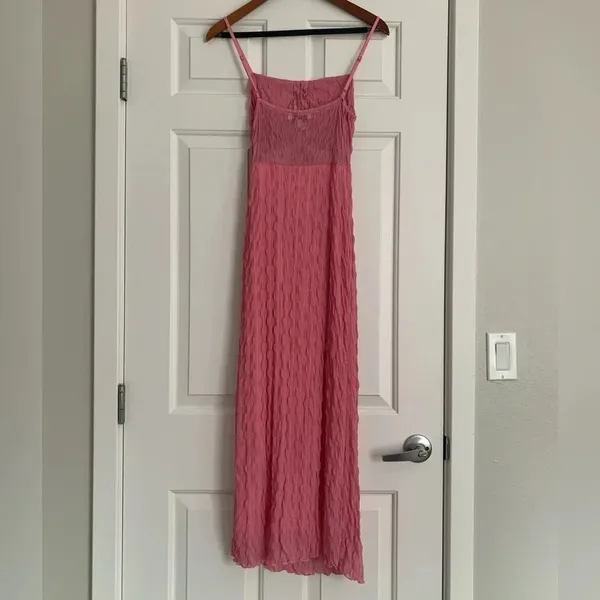Emory Park‎ Kennedy Cut Out Midi Dress - Size M - Pink - NWT - Image 6