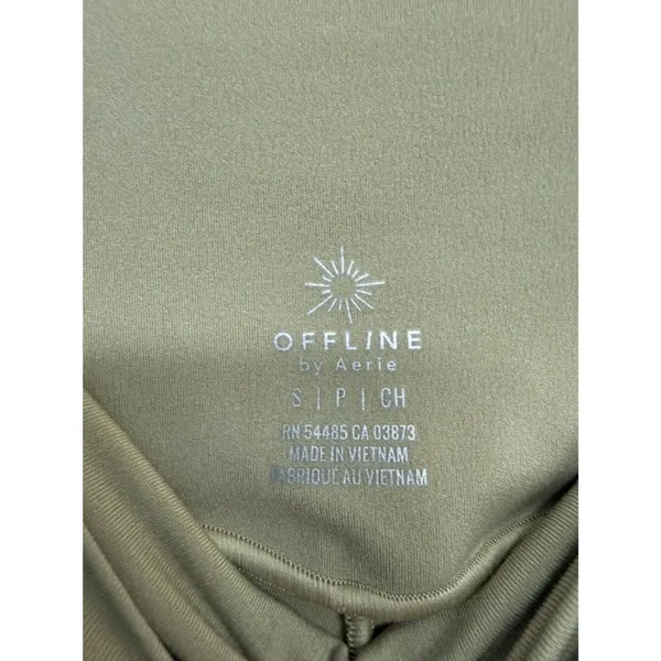 OFFLINE by Aerie Real Me Jogger Pants Green S - Image 5