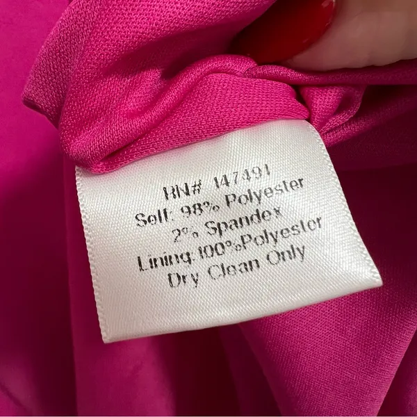 NEW NWT Katie May Damn Gina Low Back Maxi Gown In Electric Pink - Image 11