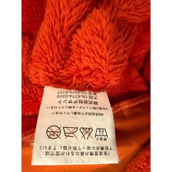 Marmot Sherpa Fleece Hoodie Orange Red Full Zip Jacket M8600-4-MPT Womens S - Image 8