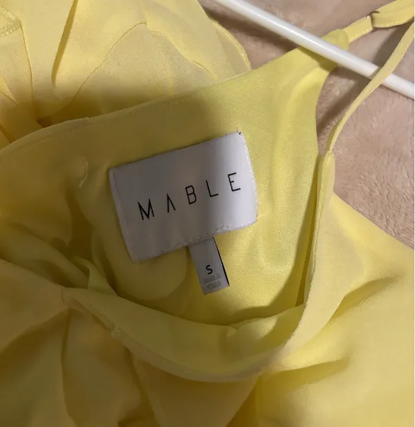 These Three Boutique Yellow Ruffle Maxi Dress - Image 6