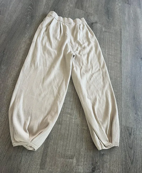 Beige Sweats Tan Size L - Image 2