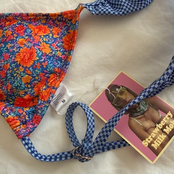 Strawberry Triangl Milk Mob Bikini - Image 5