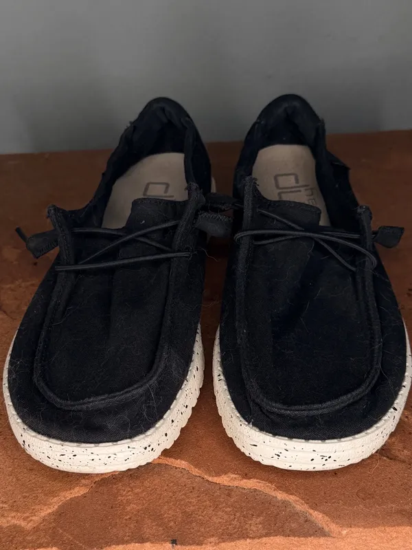 Hey Dude Black Wendy Shoes - Image 2