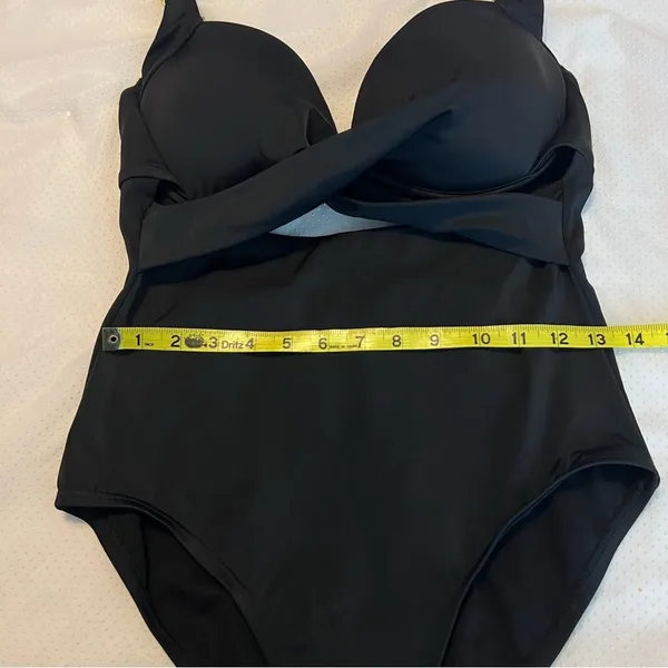 Swimsuits for All One Piece Cut Out Black Swimsuit Women’s Sz 12 Underwire Cups - Image 10