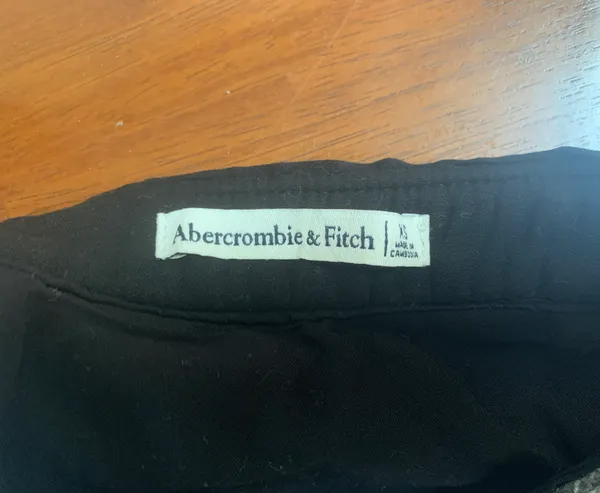 Abercrombie Plaid Wool Mini Skirt - Image 3