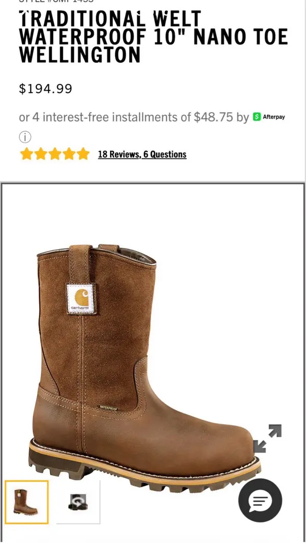 Men’s Carhartt Boots - Image 5