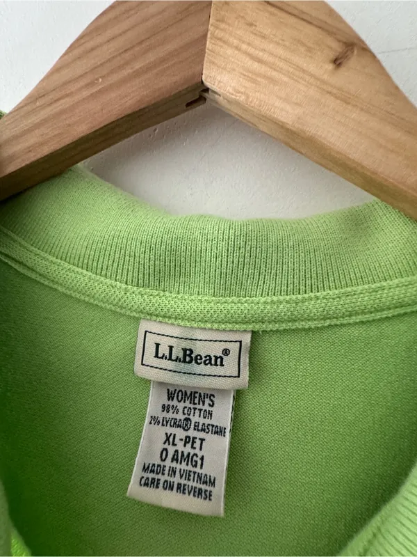 L.L. Bean Green Sleeveless Polo‎ Dress - Image 5