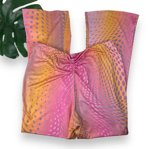 H&M Disco Sunset Flare Leggings in Stretch Jersey - Image 9