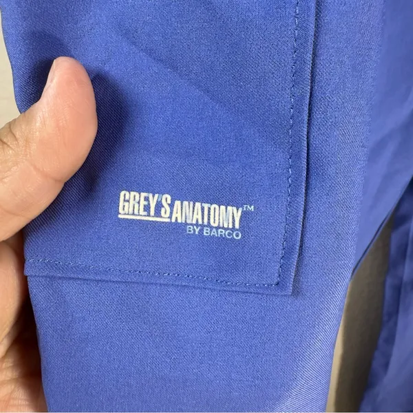 Grey's Anatomy Royal Blue Scrub Pants SZ:LP - Image 5