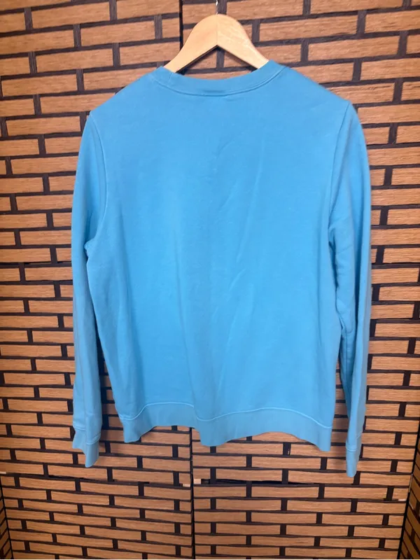 Nike blue sweatshirt size large - Image 2