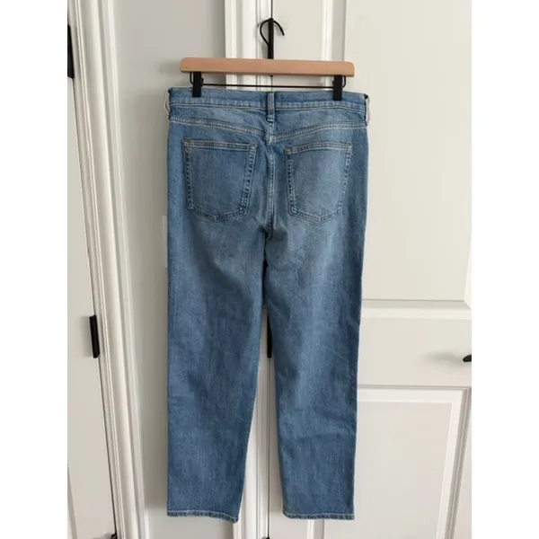 Everlane NWOT High-Rise Cigarette Jeans Medium Blue Size 30R - Image 7