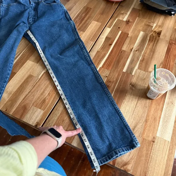 Vintage Wrangler Straight Leg Jeans High Waisted - Image 10