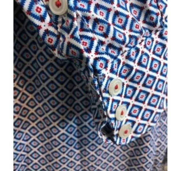 Ariat Real Western M Shirt Long‎ Sleeve Button front fitted Plaid - Image 3