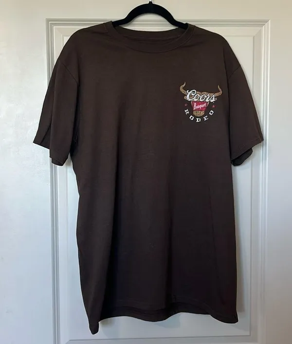 Coors Banquet Logo Short Sleeve Graphic T-Shirt - Image 3