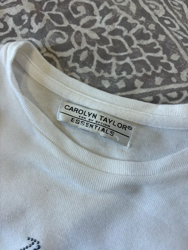 Carolyn Taylor Women’s American Jeweled short sleeve - Image 3