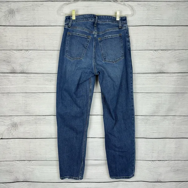 Abercrombie & Fitch The Mom High Rise Curve‎ Love Jeans Size 26 / 2 Distressed - Image 4