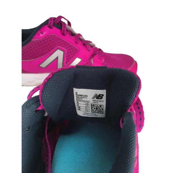 New Balance 490 V3 Speed Ride Running Sneaker Womens Pink 8 - Image 10