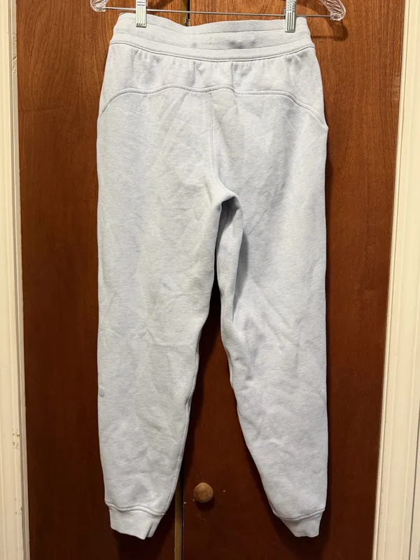 Lululemon Light Blue Drawstring Jogger Sweatpants - Image 5