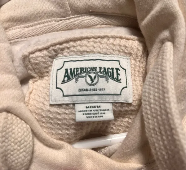 American Eagle Ivory Hoodie - Image 3
