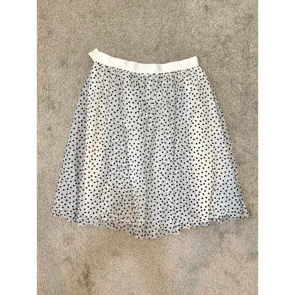 A New Day large tulle midi A line skirt velvet heart SK2 3391 - Image 6