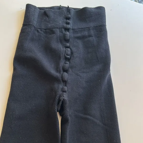 Stems Luxury Slim Fleece Base Layer Leggings Black, size Small, NWT - Image 5