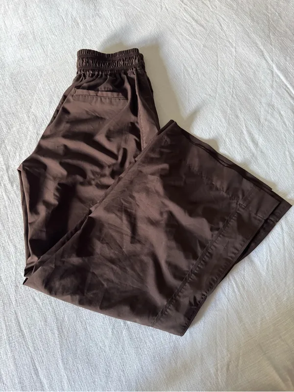 Old Navy High-Waisted StretchTech Wide Leg Pants, Small - Image 7