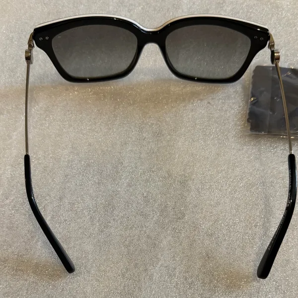 Michael Kors ABELA MK 6038 Black Square Sunglasses with Dark Lenses - Image 2