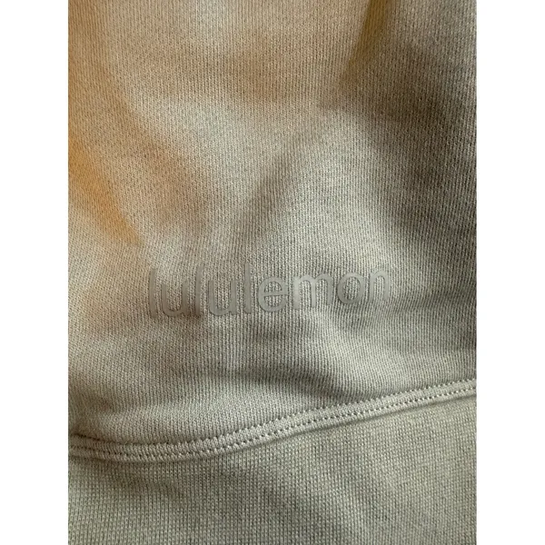 Lululemon Perfectly Oversized Crew Sweatshirt Sage Green Cotton Pullover‎ Size 4 - Image 5