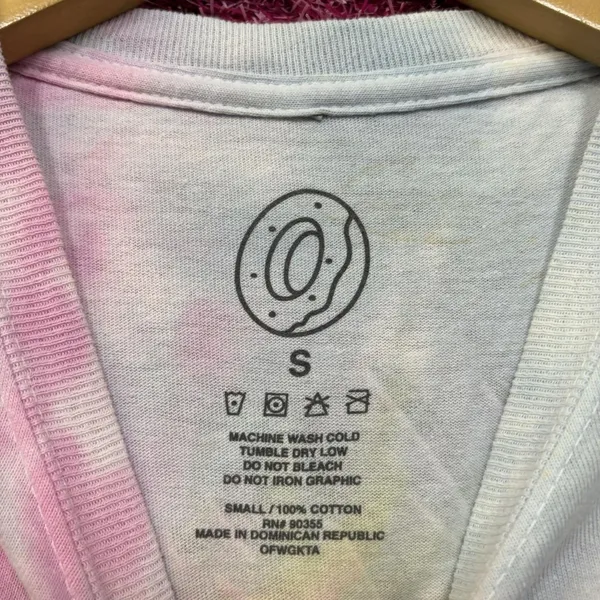 Donut Logo tiedye Tee size small - Image 4