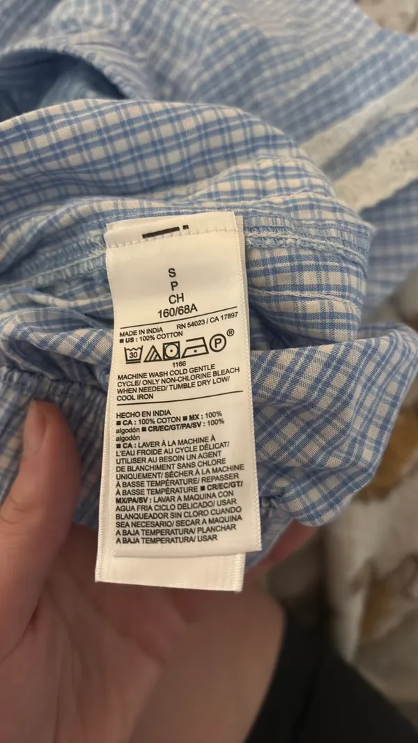 Old navy gingham pants  - Image 7