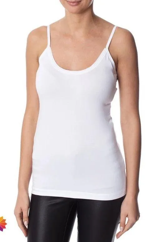 Inwear Finesse white spaghetti strap cami tank top size S small - Image 14