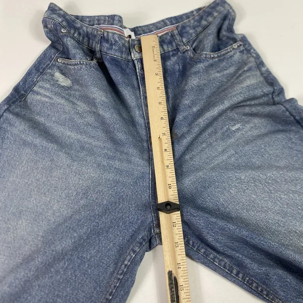 Ecru‎ Jeans Womens 8 Blue High Rise Wide Leg Denim Pants Style 1439 Casual - Image 4