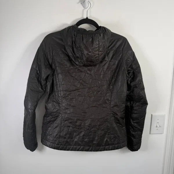 Patagonia Nano Puff Hoody Jacket Black Insulated Outdoor Gorpcore Womens Small - Image 9
