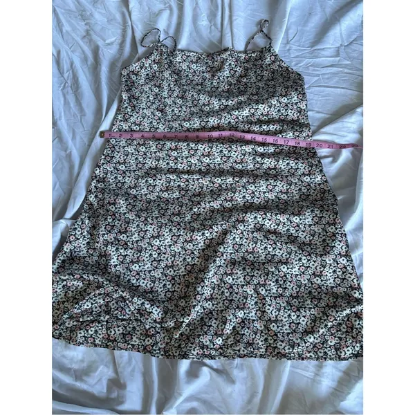Abercrombie & Fitch Black Floral Mini Dress - Image 2