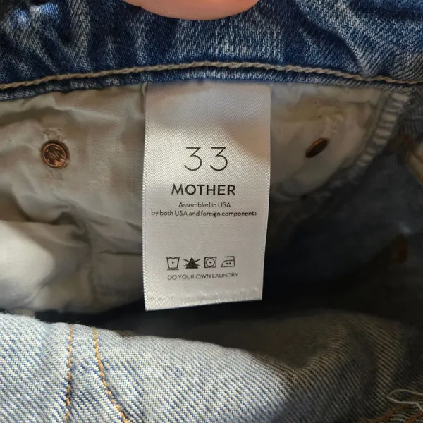 Mother Denim The Ditcher Hover in Ain't My First Rodeo Jeans Size: 33 - Image 7