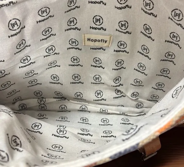 HopoFly Women’s Leather & Canvas Computer bag - Image 3