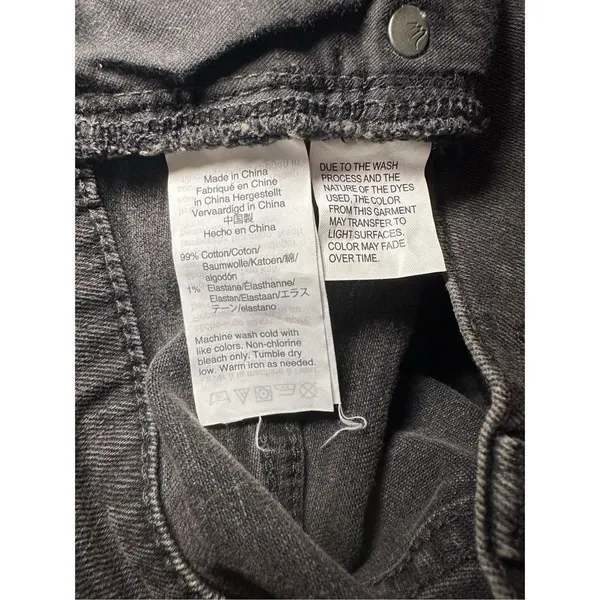 Madewell Stretch Denim Straight Mini Skirt in‎ Ashcraft Wash: Raw-Hemmed Edition - Image 8