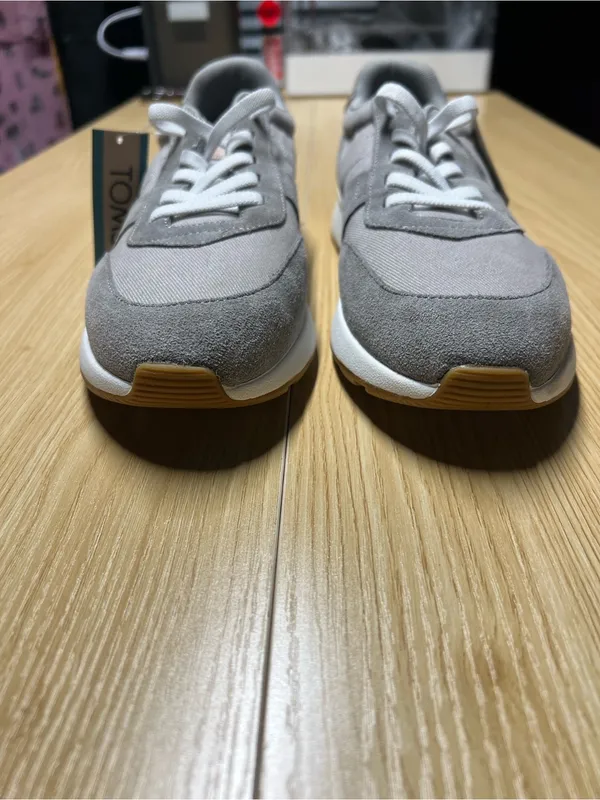 TOMS TRVL LITE Retro Water Repellent Grey Sneakers Women’s 9.5 NWT - Image 3
