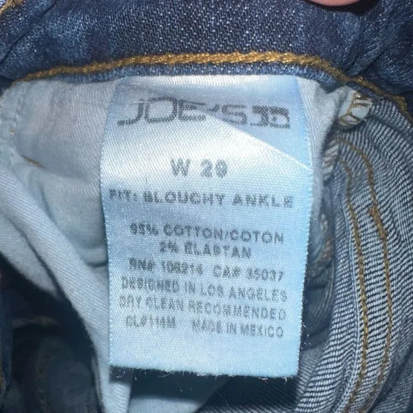Joe’s Jeans Honey slouchy ankle multi button normcore luxe 29 jeans - Image 7
