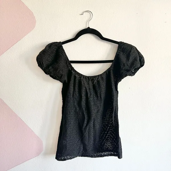 Whimsigoth Lace‎ Top, Lolita, Victorian, Grunge, Emo, Goth, Small, Retro - Image 2