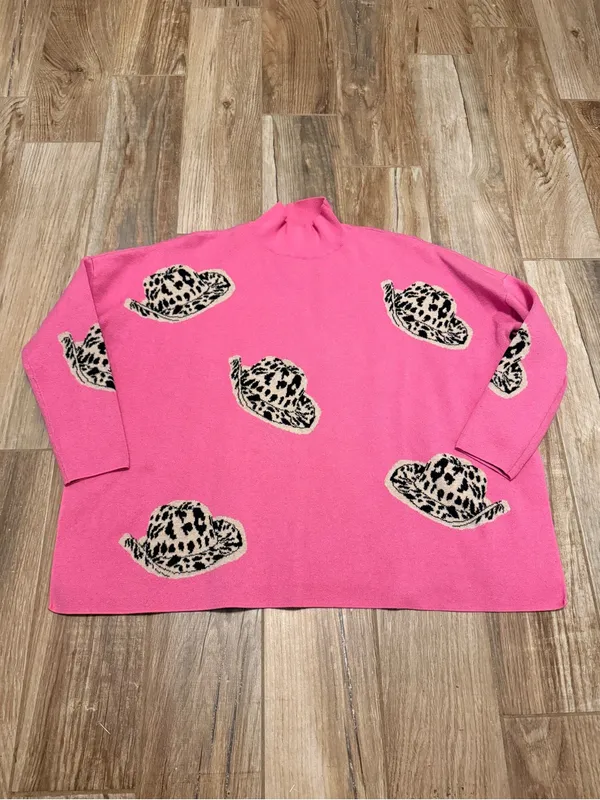 Entro Yeehaw Cowboy Hat Sweater - Image 2