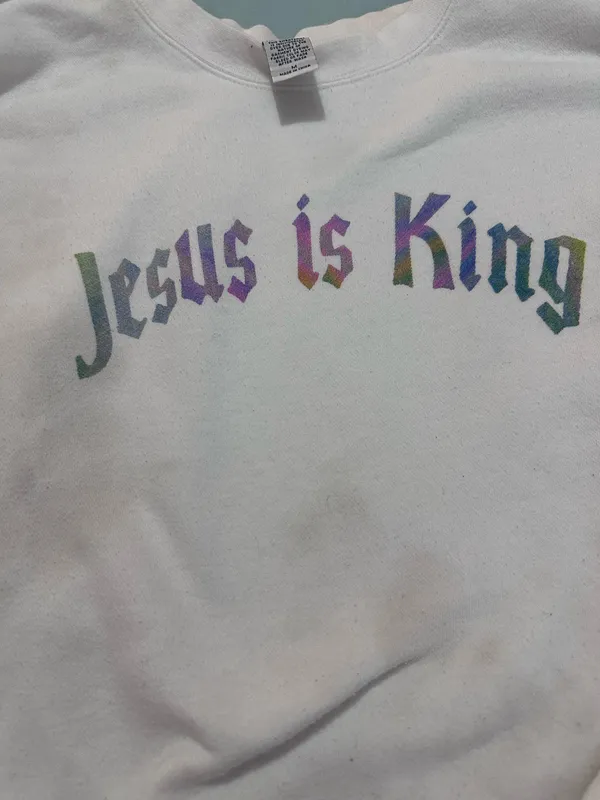 Jesus Is Elevated Faith King Sweatshirt - Image 2