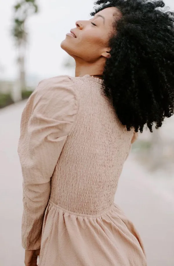Addison And Grey Puff Sleeve Dress - Image 4