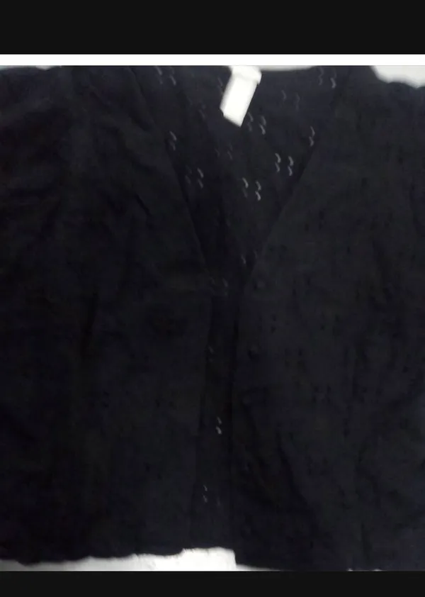 Knitted Ladies' Petite Cardigan in Black By H&M - Image 5