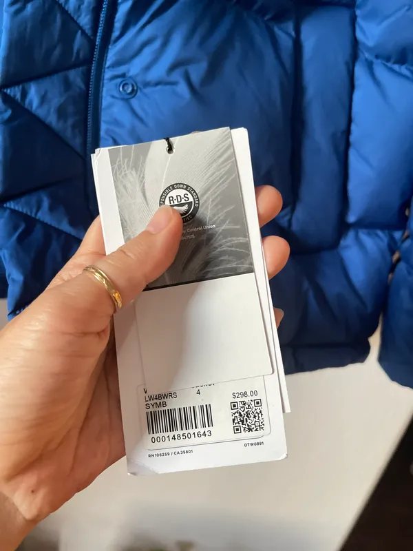 Lululemon NWT $298 Women Wunder Puff 600-Down-Fill Jacket blue symphony Blue 4 - Image 4