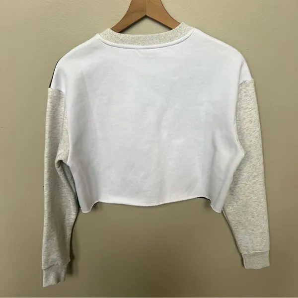 Hype and Vice NWT Michigan State Rookie Sweater Pullover Raglan Fleece Cropped - Image 10