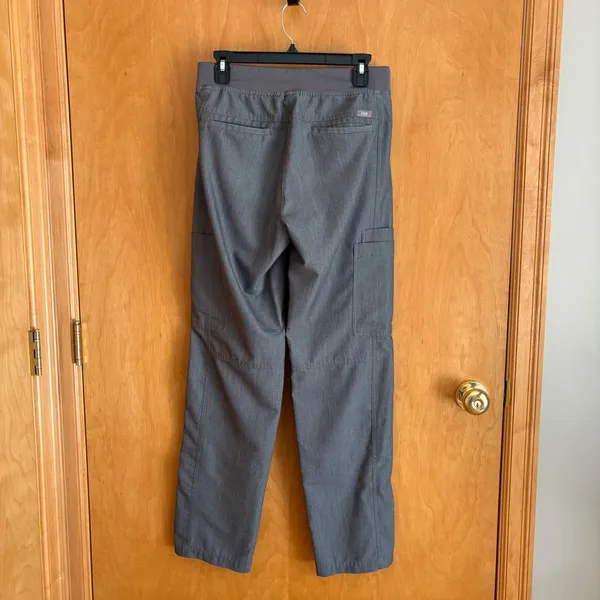 Figs Scrub Pants Women Small Gray T2001 Technical Collection Yoga Waistband - Image 5