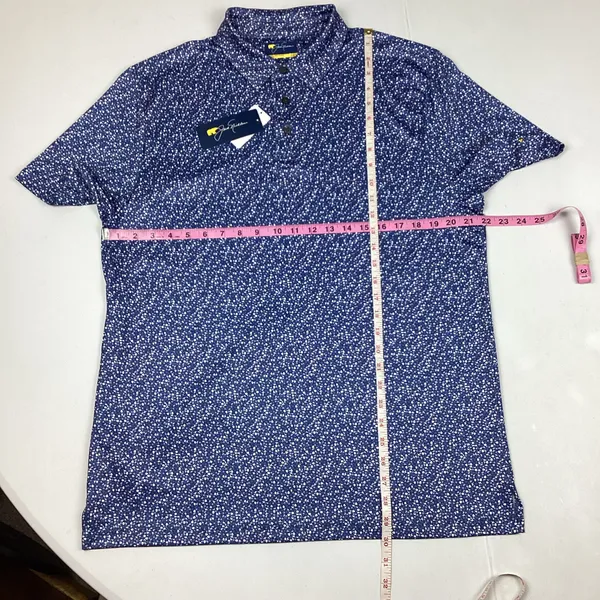 Jack Nicklaus Golf Polo Shirt Large Stretch UPF 50 NEW! Retail $68 - Image 8