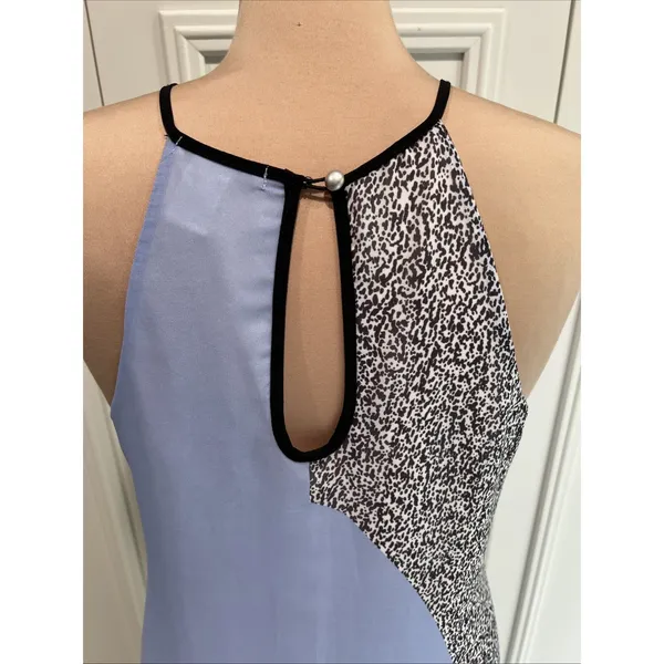 Bar III Maxi Slip Dress Floral Artsy‎ Chic Modern City Resort - Image 5